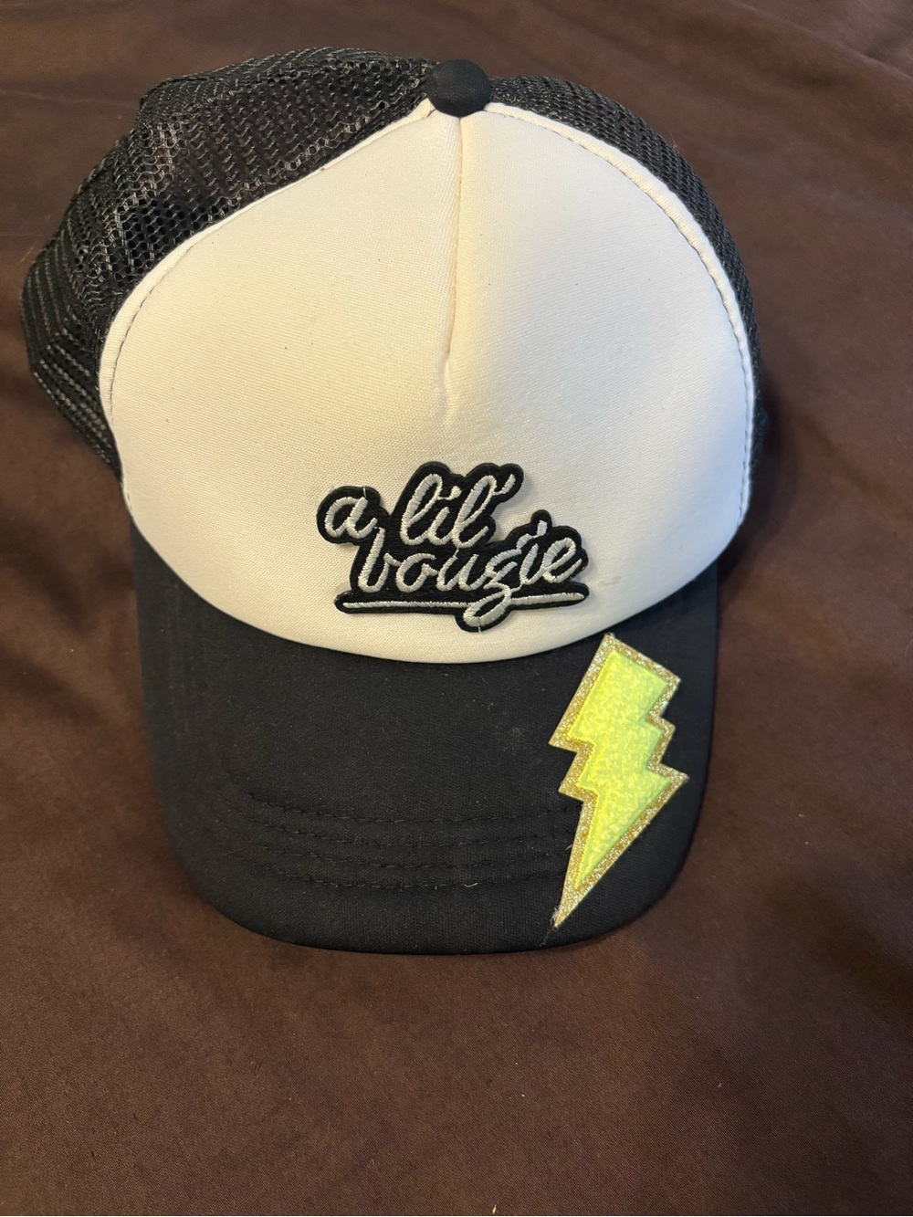 A lil bougie trucker hat